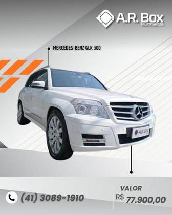 MERCEDES-BENZ GLK 300 3.0 4X4 V6 GASOLINA 4P AUTOMÁTICO
